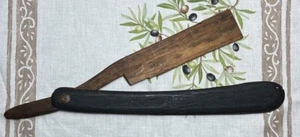 Antique Hand Made Wood Folk Art SHAVING KNIFE Wooden Primitive Unique Trade Sign - Picture 1 of 11