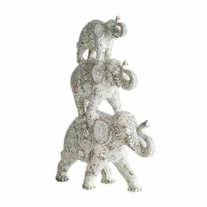 Patterned Elephant Stacking Ornament - Picture 1 of 2