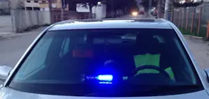 Blaulicht Frontblitzer Polizei Lichtbalken Warnlicht KFZ Stroboskop 12V LED - Bild 1 von 5
