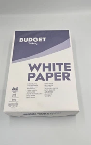 Lyreco Budget A4 White Printer Paper 80gsm 500 Sheets New Sealed Ream - Picture 1 of 4