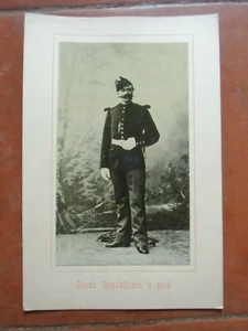Altes Foto REPUBLIKANISCHE WACHE zu Fuß - Bild 1 von 4