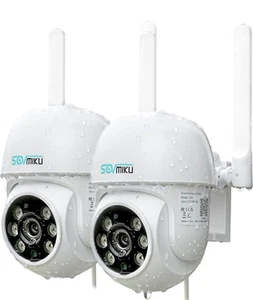 2CA3 AI Auto Tracking Mini 2K Security Camera Wireless Outdoor, Two-Way Audio... - Picture 1 of 14