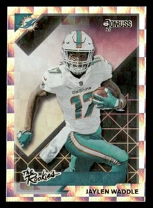 2021 Donruss Jaylen Waddle #TR-JWA The Rookies RC Miami Dolphins - Picture 1 of 2
