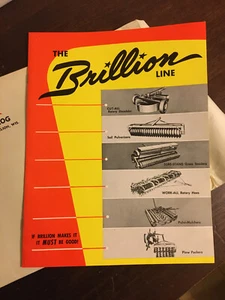 The Brillion Line, Farm Implement Color Catalog, Mid 1950's - Picture 1 of 9