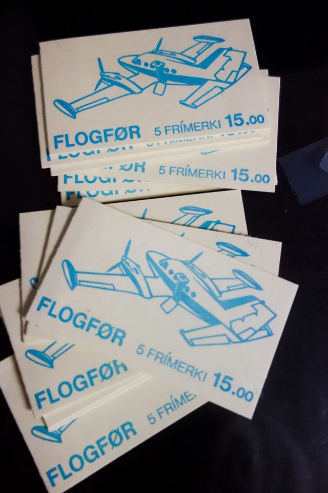 Estampillas de las Islas Feroe # 138A NH Lote de 13 folletos completos valor Scott $195.00 Foto 1 de 1