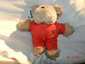 Vintage Plüsch Snuggables Weihnachten BABY Bär Holiday Heartline 1983 - Bild 1 von 3