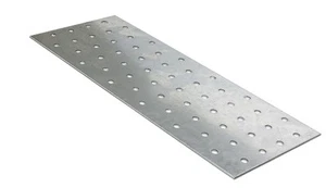 Soporte de placa de reparación plana de acero galvanizado de alta resistencia varios tamaños - Imagen 1 de 5