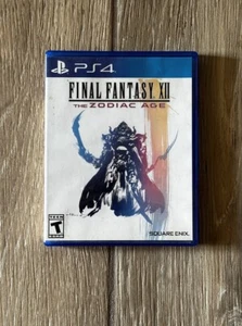 Final Fantasy XII: The Zodiac Age Playstation 4 Tested & Working Complete CIB - Picture 1 of 4