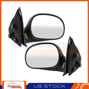 Pair Left+Right Side Mirrors Power Manual Fold for 1997-2004 Ford F-150 - Imagen 1 de 12
