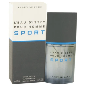 Issey Miyake L'eau D'issey Pour Homme Sport Men's Cologne 1.6oz/50ml EDT Spray - Picture 1 of 8