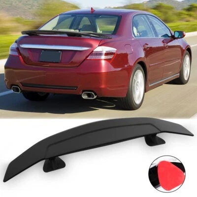 46" Rear Trunk Spoiler GT Style Racing Wing Matte Black For Acura RL RLX Sedan - Image 1 of 4