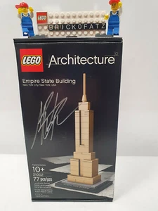 Lego® Architecture 21002 Empire State Building - firmado a mano Tucker - nuevo - embalaje original excelente - Imagen 1 de 5