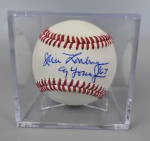 Jim Lonborg Signed Inscribed CY Young '67 Autographed Baseball - Picture 1 of 3