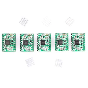 5x A4988 Schrittmotor-Treiber + Cooling Element for E.g. Ramps 1.4 Shield, Prusa - Picture 1 of 10