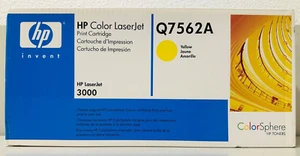 Nueva caja de cartuchos de tóner amarillo HP Q7560A genuina HP LaserJet 3000 - Imagen 1 de 2