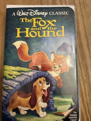 Rare WALT DISNEY CLASSIC The Fox and the Hound (VHS 2041) Black Diamond Edition - Image 1 of 4