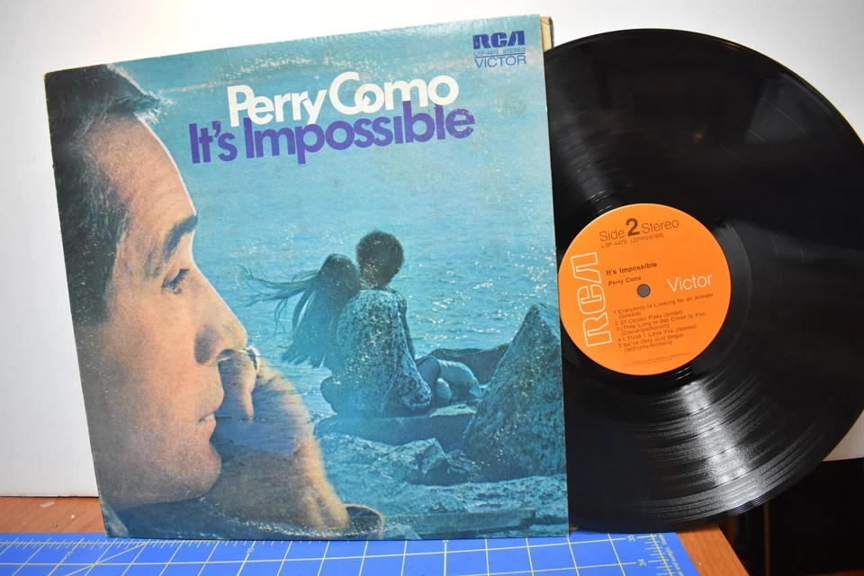 Perry Como It’s Impossible LP RCA LSP-4473 Stereo - Image 1 of 2