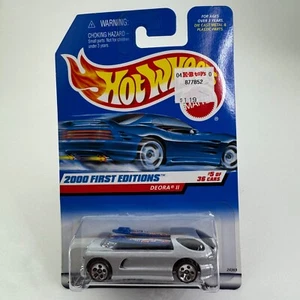 Hot Wheels 2000 First Editions Deora II Silver 5 of 36 Cars #065 - Picture 1 of 5