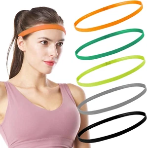 Sport-Stirnband, Lauf-Stirnband für Damen und Herren, rutschfest, elastisch, Spo - Bild 1 von 7