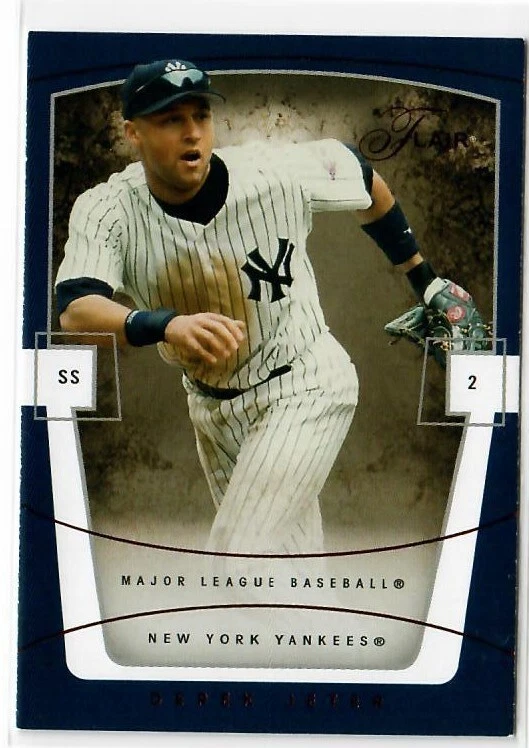 2004 Flair #59 Derek Jeter ~ NY Yankees 💎 Nice Premium Card! 💎 - Image 1 of 1