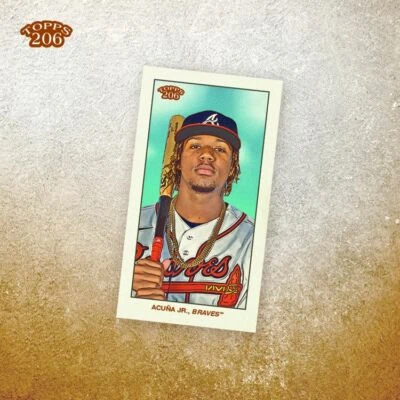 2021 Topps 206 Baseball - Wave 2 YOU PICK CARDS ACUNA JR. VLAD DALBEC - Image 1 of 3