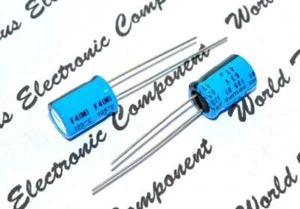 2pcs PHILIPS 135 47uF 63V 8x12mm 105°C Radial Electrolytic Capacitor - Picture 1 of 6