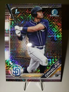 2018 TIRSO ORNELAS 1st Bowman Chrome MOJO REFRACTOR Rookie RC #BCP-7 Padres MLB - Picture 1 of 3