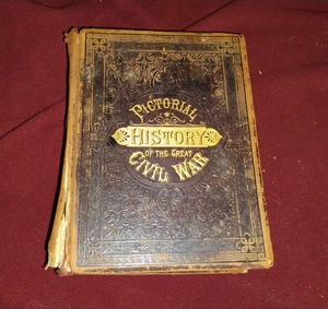 PICTORIAL HISTORY OF THE GREAT CIVIL WAR 1881 John Liard Wilson - Foto 1 di 9