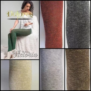 Dolores Victoria dichte warme Strumpfhose Viskose Original Elegant Strick... - Picture 1 of 16