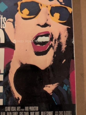Tom Waits - Big Time (VHS, 1988) Fries Home Video Live Concert NEW Watermark  - Image 1 of 4