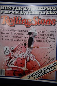 Rolling Stone Magazine "Hunter S. Thompson"  Issue 622 January 23, 1992 - Bild 1 von 2