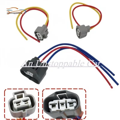 3PCS Connectors of Module Cooling Fan Control For 2003-2006 Mitsubishi Outlander Foto 1 de 4