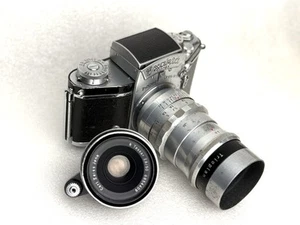 Ihagee Exakta Varex mit Tessar 2,8/50 Und Trioplan 2.8/100 - Bild 1 von 11