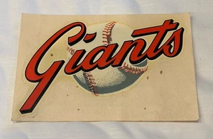San Francisco Giants Vintage Decal Hya Lac Giants Decal - Picture 1 of 2