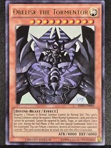 Obelisk the Tormentor JMPS-EN004 Shonen Jump Magazine Promos Limited Edition - Picture 1 of 9