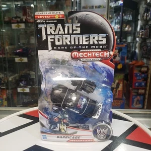 NEW SEALED Transformers DOTM BARRICADE Deluxe Mechtech MOC r - Picture 1 of 7