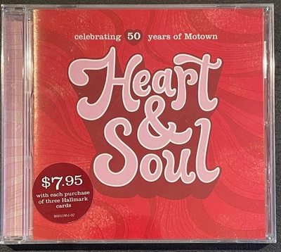 HEART & SOUL-Celebrating 50 Years of Motown (CD Hallmark) Brand New - Image 1 of 2