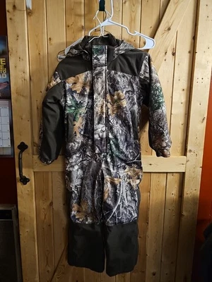Kids Realtree Edge Coveralls With Hood Size M - Image 1 of 4