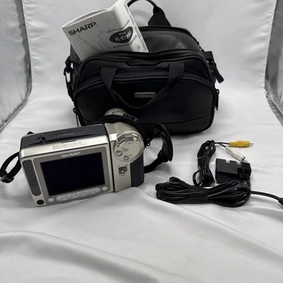 Vintage Sharp Viewcam VL-E785U Camcorder 8mm 64x Digital Zoom Hi-Fi LCD Japan - Image 1 of 4