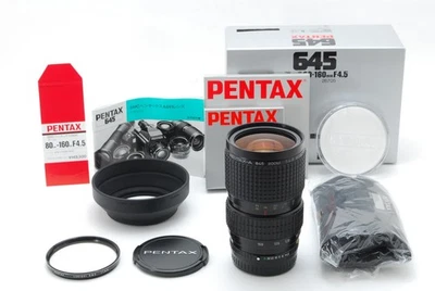 BOXED [Almost Unused] SMC PENTAX A 645 80-160mm f/4.5 Zoom Lens for N NII JAPAN - Image 1 of 4