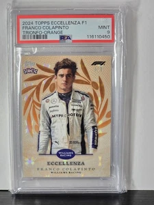 PSA 2024 Topps Eccellenza Fórmula 1 Franco Colapinto /5 Rookie Orange Trionfo - Imagen 1 de 2