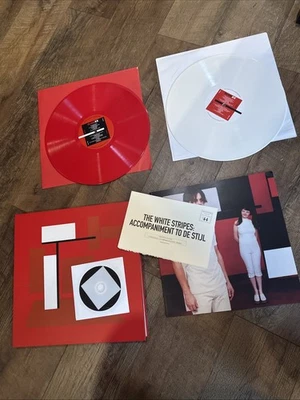 De Stijl Xx 2Lp+Dvd White & Red Vinyl The White Stripes Us Vault Pressing NM - Image 1 of 4