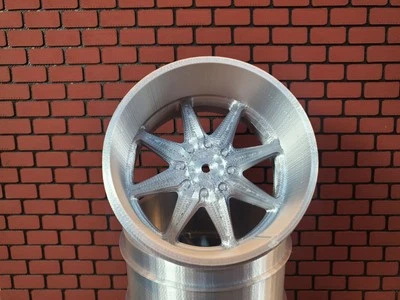 Juego de 4 ruedas hexagonales de 12 mm para coche de radiocontrol impreso en 3D 1:10 de 2,8" Foto 1 de 3