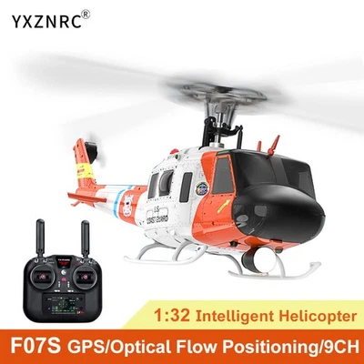 YUXIANG RC Helicopter F07S 9CH GPS Optical Flow Positioning Brushless Aircraft - Image 1 of 4
