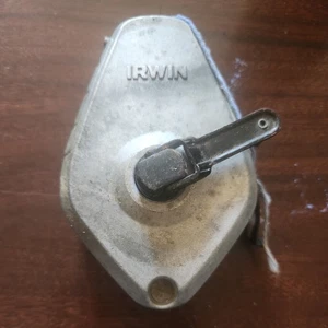 Irwin Classic Aluminum Chalk Reel 1:1 Gear Ratio Vintage - Picture 1 of 2