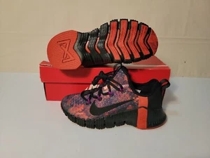 NIKE MEN'S FREE METCON 3 MARTIAN SUNRISE "BLACK/PURPLE/ORANGE SIZE: 3.5/WMN: 5 - Picture 1 of 11