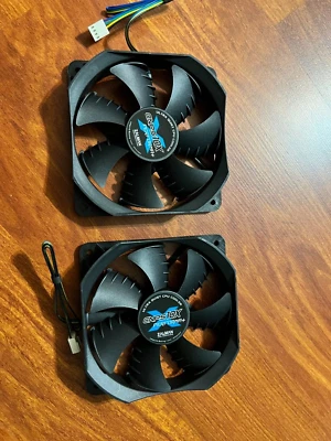 2x Zalman Performa+ Fan case for PC RADIATOR 120MM , ORIGINAL - Image 1 of 4