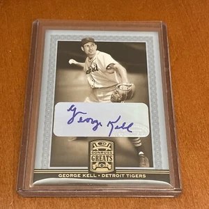 George Kell 2005 Donruss Greats Gold Holofoil Auto Tigers HOF #32 - Picture 1 of 2