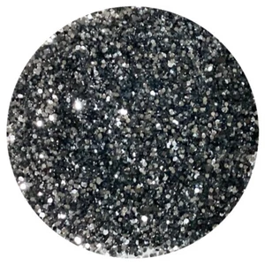 100g 1mm GUNMETAL GREY SILVER CHUNKY GLITTER .040” CRAFTS WALLS CLEARANCE BULK - Picture 1 of 1