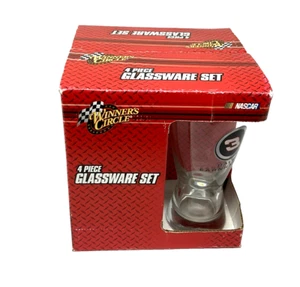 Nascar Dale JR #8 4 PIECE GLASSWARE SET WINNERS CIRCLE 2006 16oz Earnhardt Dale - Picture 1 of 6